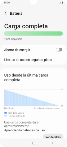 Pulsa Ahorro de energía.