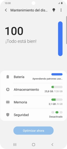 Pulsa Batería.