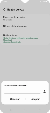 Introduce 22177 y pulsa Aceptar.