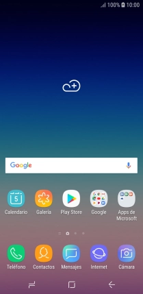 Cuando el icono de carga de batería aparece en la pantalla, el teléfono se está cargando.