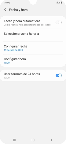 Pulsa el indicador junto a 
