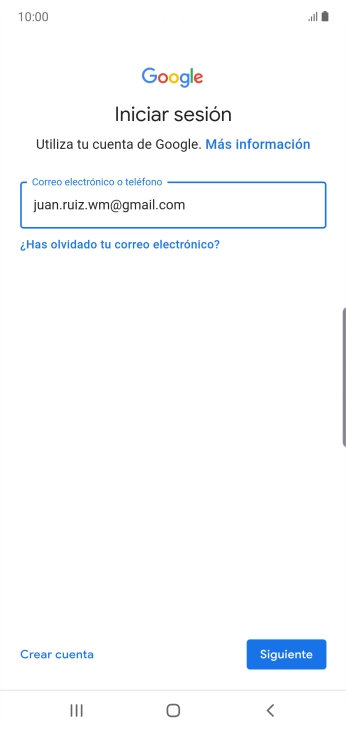 Pulsa Siguiente.