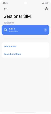 Pulsa Añadir eSIM.