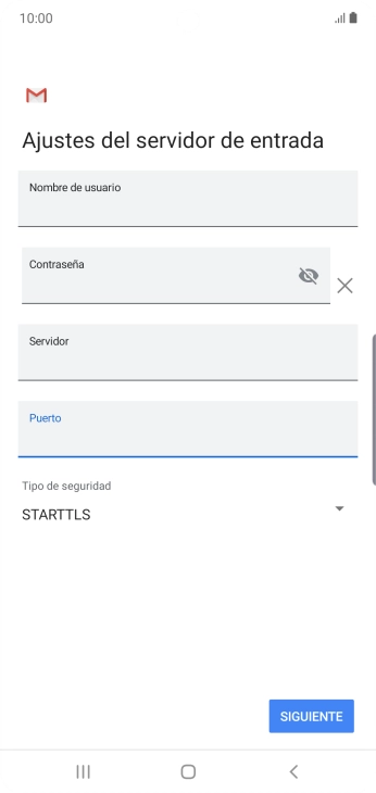 Pulsa la lista desplegable.