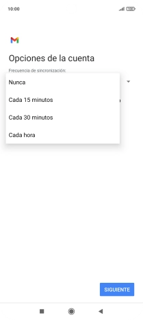 Pulsa el ajuste deseado.