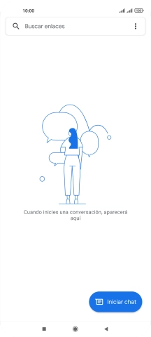 Pulsa Iniciar chat.