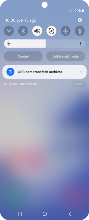 Pulsa la lista desplegable.