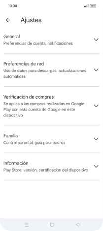 Pulsa Preferencias de red.