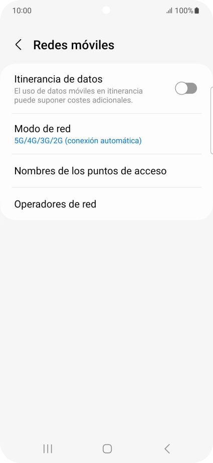 Pulsa el indicador junto a 