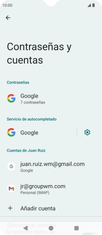 Pulsa la tecla de inicio para terminar y regresar a la pantalla de inicio.