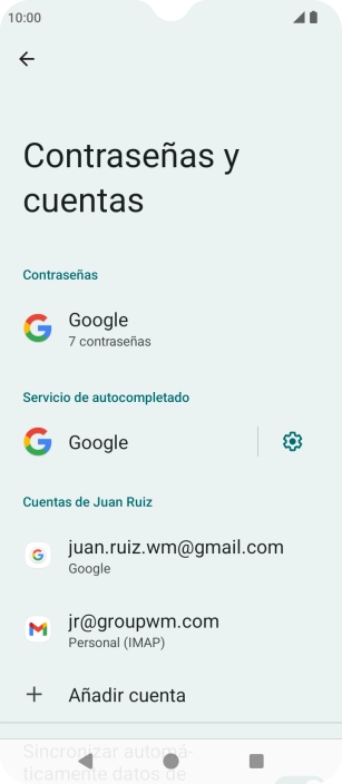 Pulsa la tecla de inicio para terminar y regresar a la pantalla de inicio.