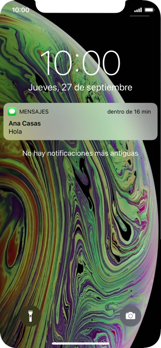 Pulsa la notificación deseada y sigue las indicaciones de la pantalla para utilizar la función seleccionada.