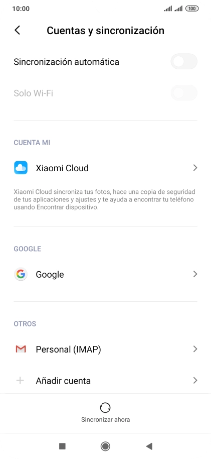 Pulsa la tecla de inicio para terminar y regresar a la pantalla de inicio.