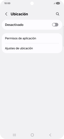 Pulsa el indicador para activar o desactivar la función.
