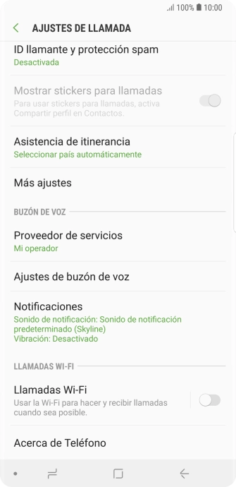 Pulsa Más ajustes.
