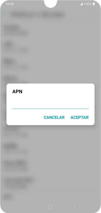 Introduce airtelwap.es y pulsa ACEPTAR.