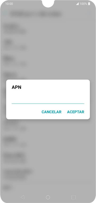 Introduce airtelwap.es y pulsa ACEPTAR.