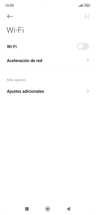 Pulsa el indicador junto a 