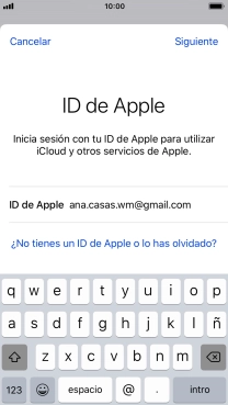 Pulsa Siguiente.