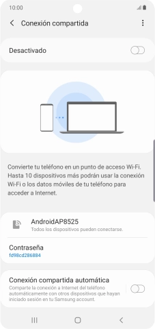 Pulsa el icono de menú.