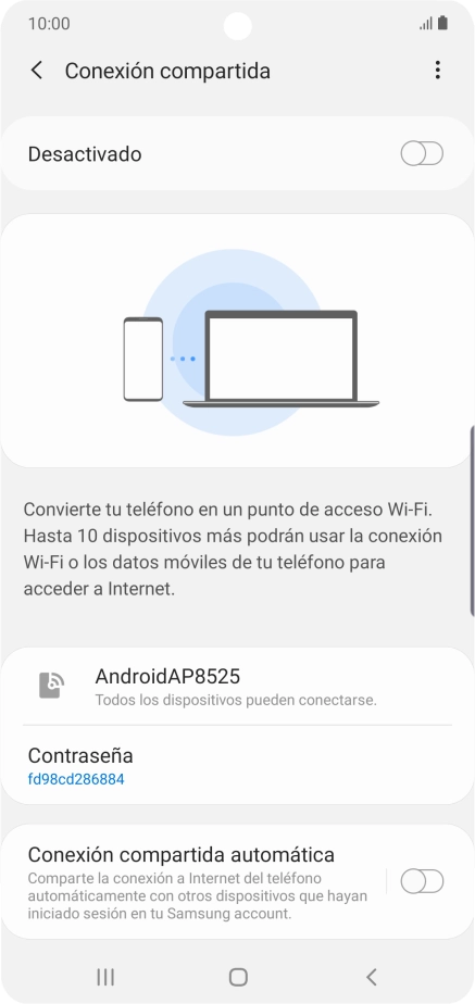 Pulsa el icono de menú.