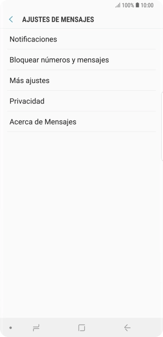 Pulsa Más ajustes.