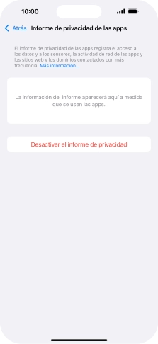 Desliza el dedo hacia arriba desde la parte inferior de la pantalla para volver a la pantalla de inicio.