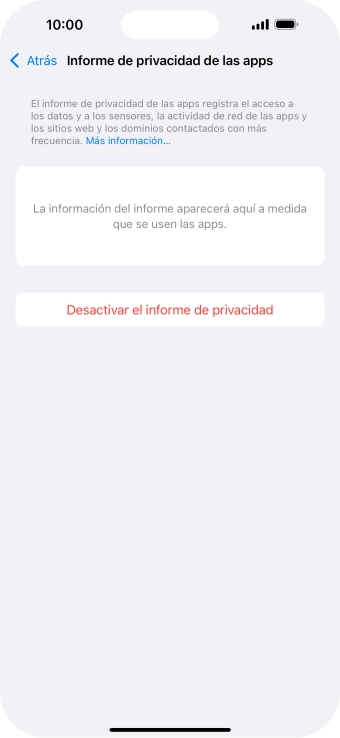 Desliza el dedo hacia arriba desde la parte inferior de la pantalla para volver a la pantalla de inicio.