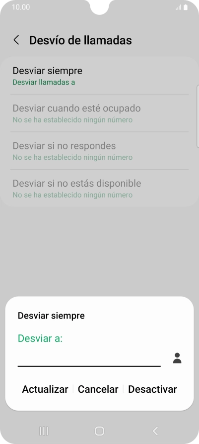 Pulsa Desactivar.