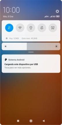 Pulsa Toca para ver más opciones..