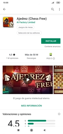 Pulsa INSTALAR y sigue las indicaciones de la pantalla para instalar la app.