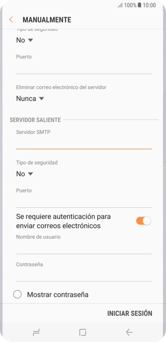 Pulsa la lista desplegable bajo 