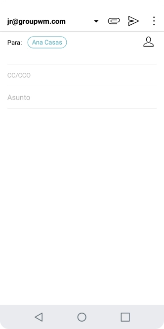 Pulsa Asunto e introduce el asunto deseado.