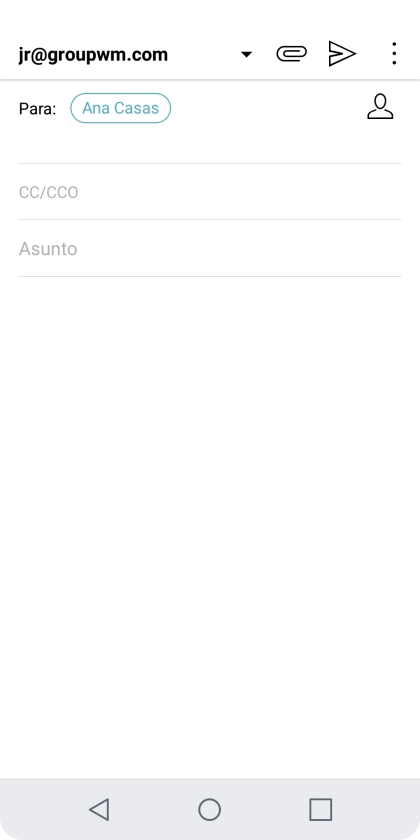 Pulsa Asunto e introduce el asunto deseado.