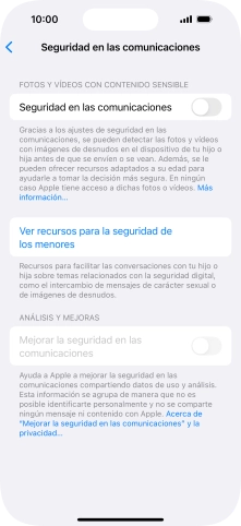 Pulsa el indicador junto a 