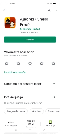 Pulsa la tecla de inicio para terminar y regresar a la pantalla de inicio.