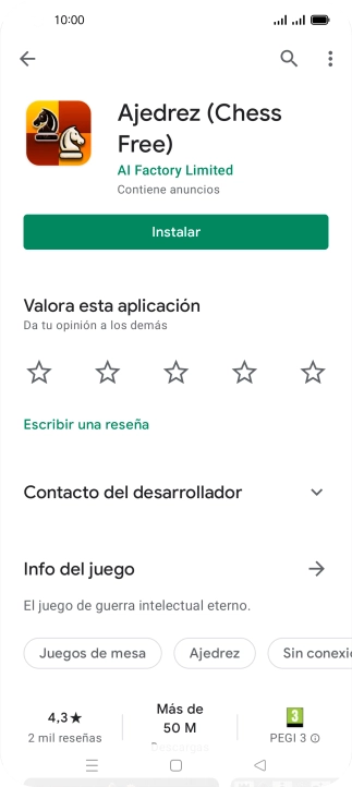 Pulsa la tecla de inicio para terminar y regresar a la pantalla de inicio.