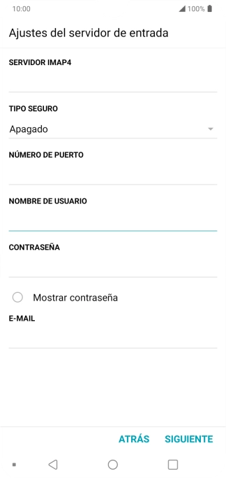 Pulsa SIGUIENTE.