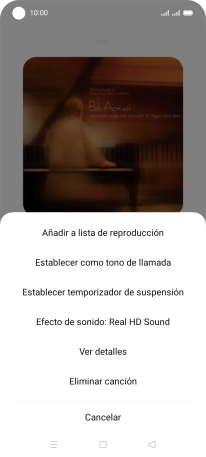 Pulsa Añadir a la lista de reproducción.