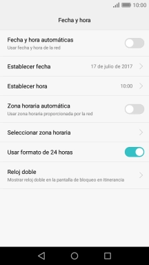Pulsa el indicador junto a 