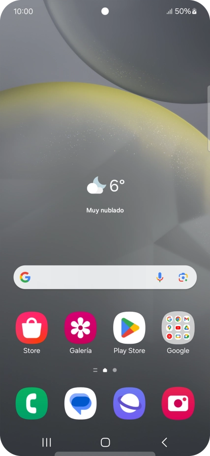 Cuando el icono de carga de batería aparece en la pantalla, el teléfono se está cargando.