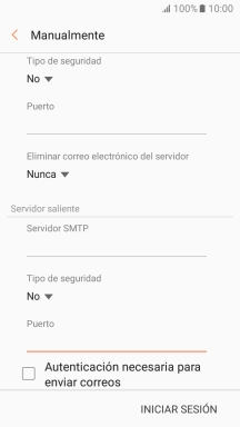 Pulsa INICIAR SESIÓN.
