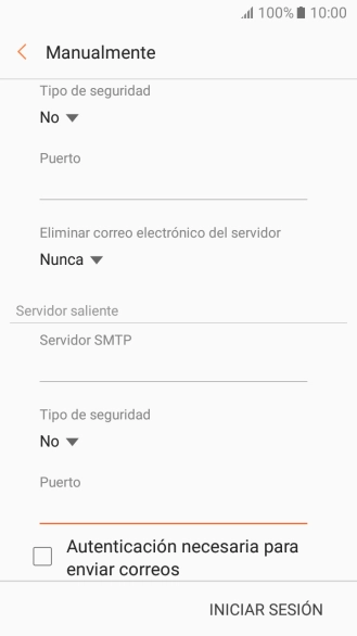 Pulsa INICIAR SESIÓN.