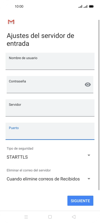 Pulsa la lista desplegable bajo 