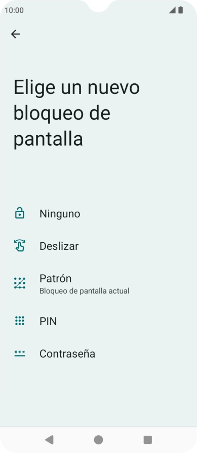 Pulsa Ninguno.