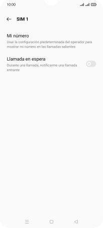 Pulsa el indicador junto a 