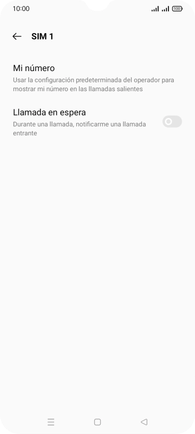 Pulsa el indicador junto a 
