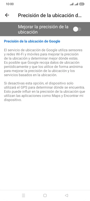 Si pulsas el indicador junto a 