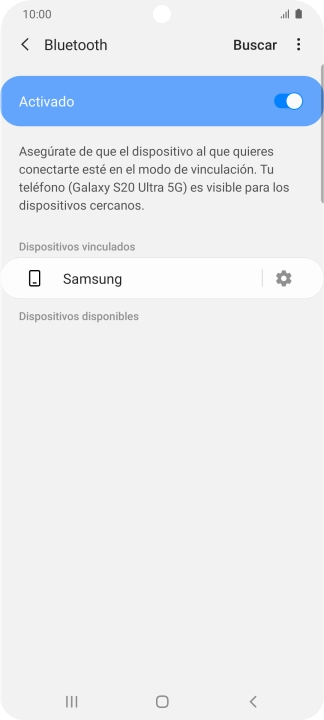 Pulsa la tecla de inicio para terminar y regresar a la pantalla de inicio.