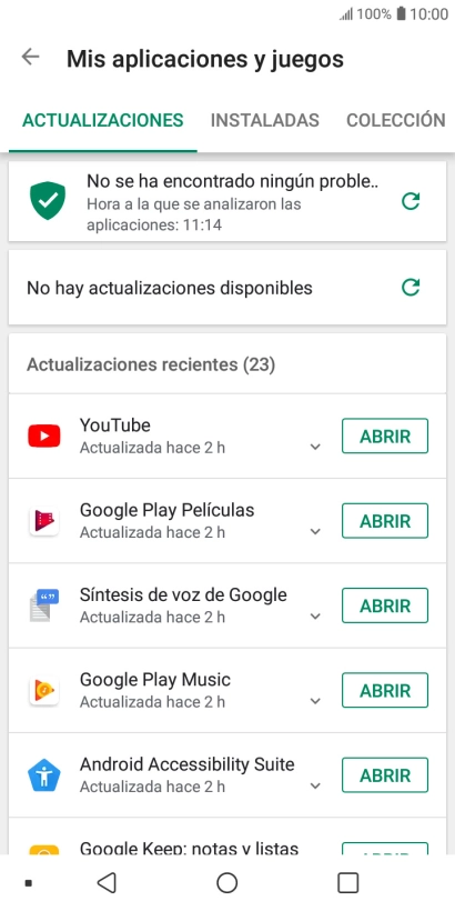 Pulsa INSTALADAS.